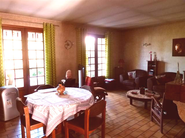 grand salon acheter maison traditionnelle Marignane - agence immobilière le Cabanon